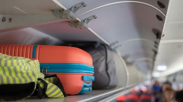 Uçak Bagajı İçindeki Bavullar